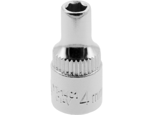Nasadka sześciokątna YATO 4mm 1/4 cala krótka CrV AS-Drive YT-1401