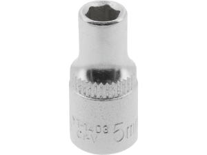 Nasadka sześciokątna YATO krótka 5mm 1/4 cala 25mm crv50bv30 YT-1403