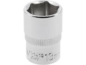 Nasadka sześciokątna YATO krótka 1/4" 13mm 25mm ze stali CrV YT-1412