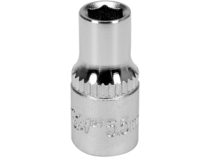 Nasadka krótka 6-kątna YATO 5.5mm 1/4 cala do śrub stal CrV serwisowa YT-14121