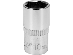 Klucz nasadowy YATO nasadka sześciokątna 1/4" 10mm krótka YT-14127
