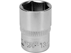 Nasadka krótka sześciokątna YATO 13mm 1/4 cala do klucza CrV stal YT-14129