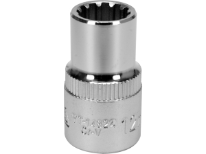 Nasadka SPLINE YATO nasadowa 1/2 cala rozmiar 12mm długość 38mm YT-14824