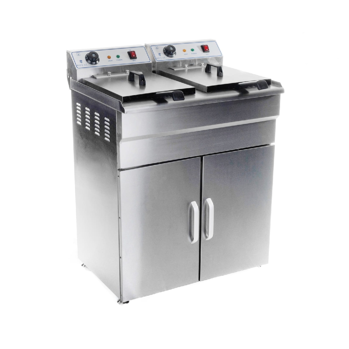 podwójna frytkownica 2 x 16 l z szafką, 2 x kW - dostępna w magnum-pro.pl
